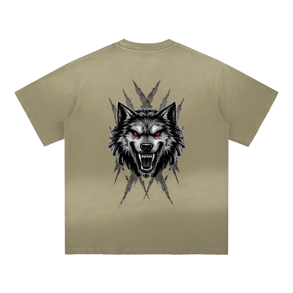 Sun Fade Hand-Frayed Cotton T-Shirt