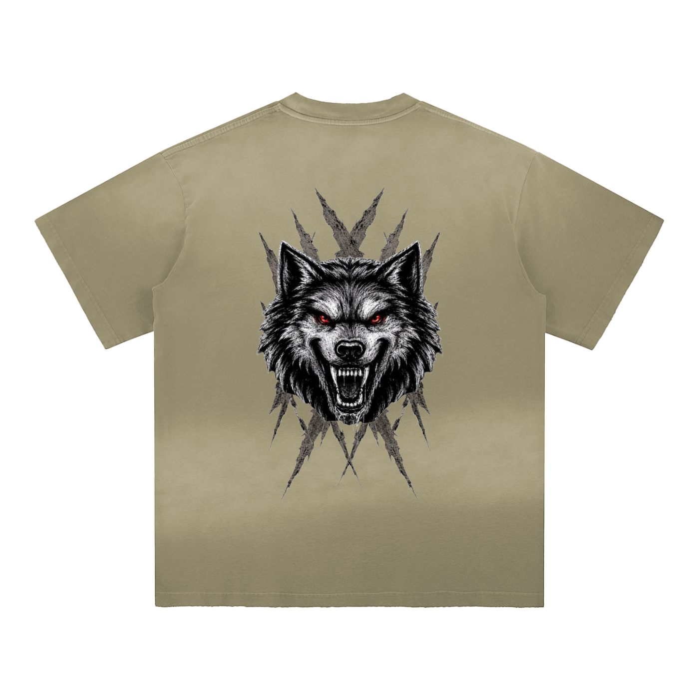Sun Fade Hand-Frayed Cotton T-Shirt