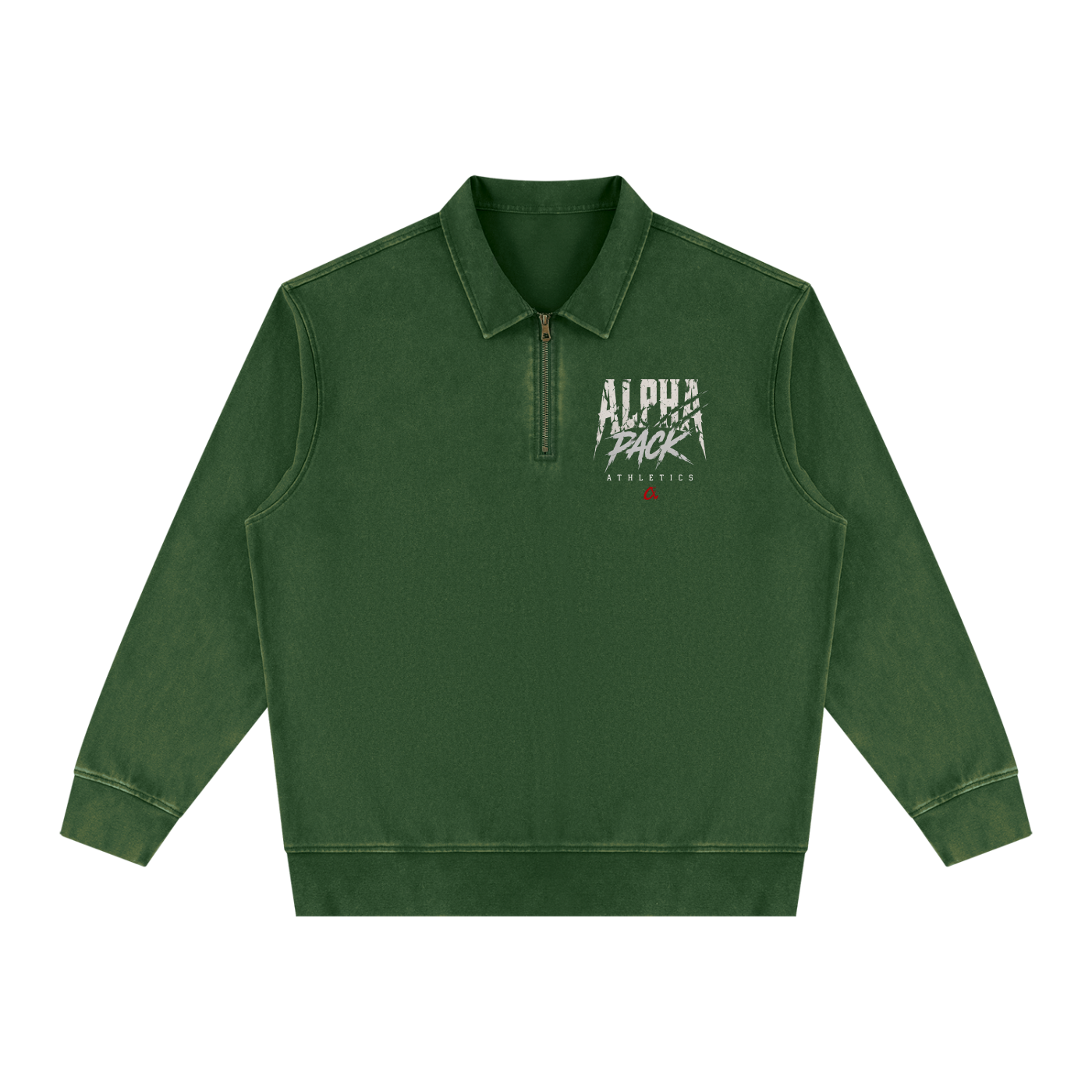 Unisex Vintage Wash Quarter-Zip Sweatshirt