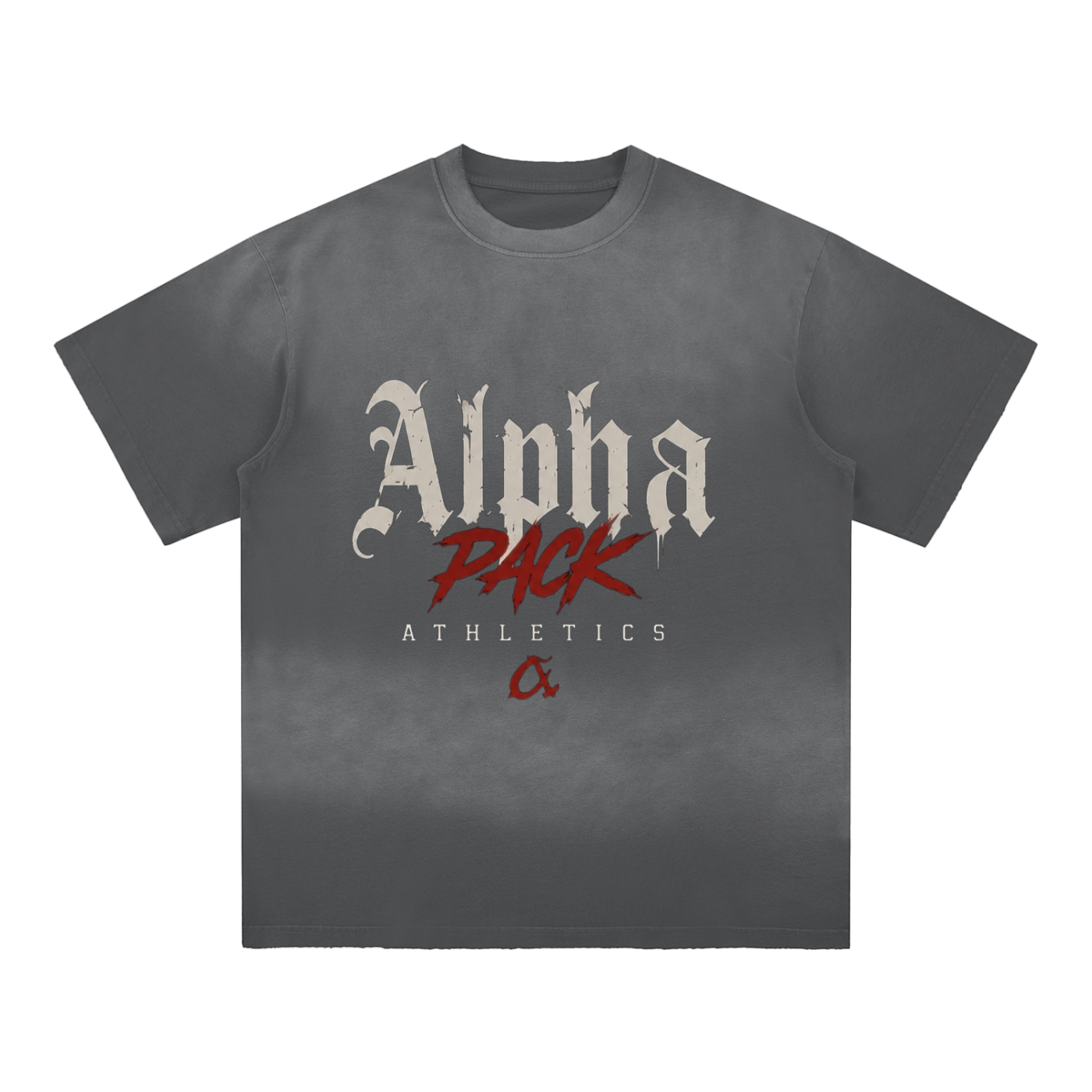 Sun Fade Hand-Frayed Cotton T-Shirt