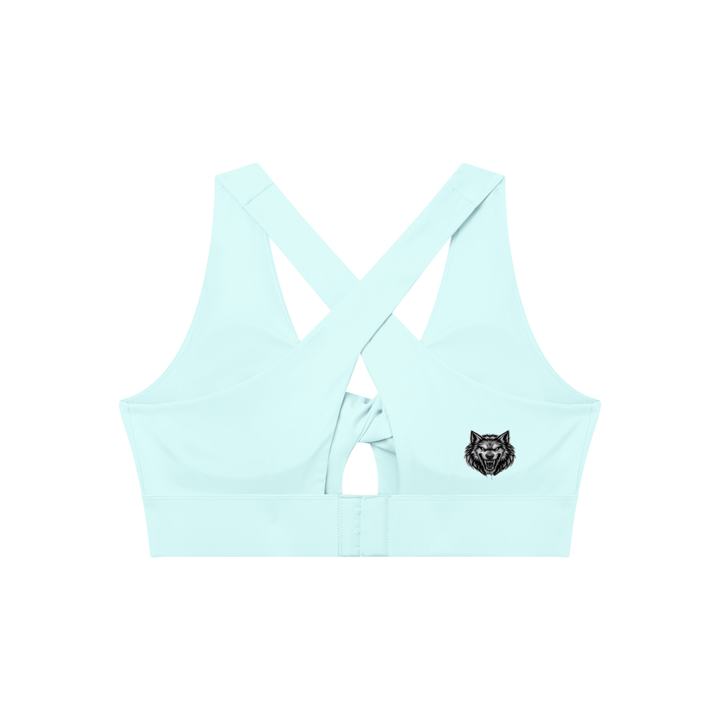 Women's Twist Front V-Neck Alpha Sports Bra