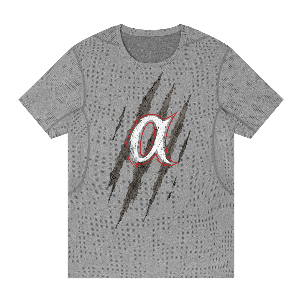 Men's Jacquard Slim Mesh Alpha T-Shirt
