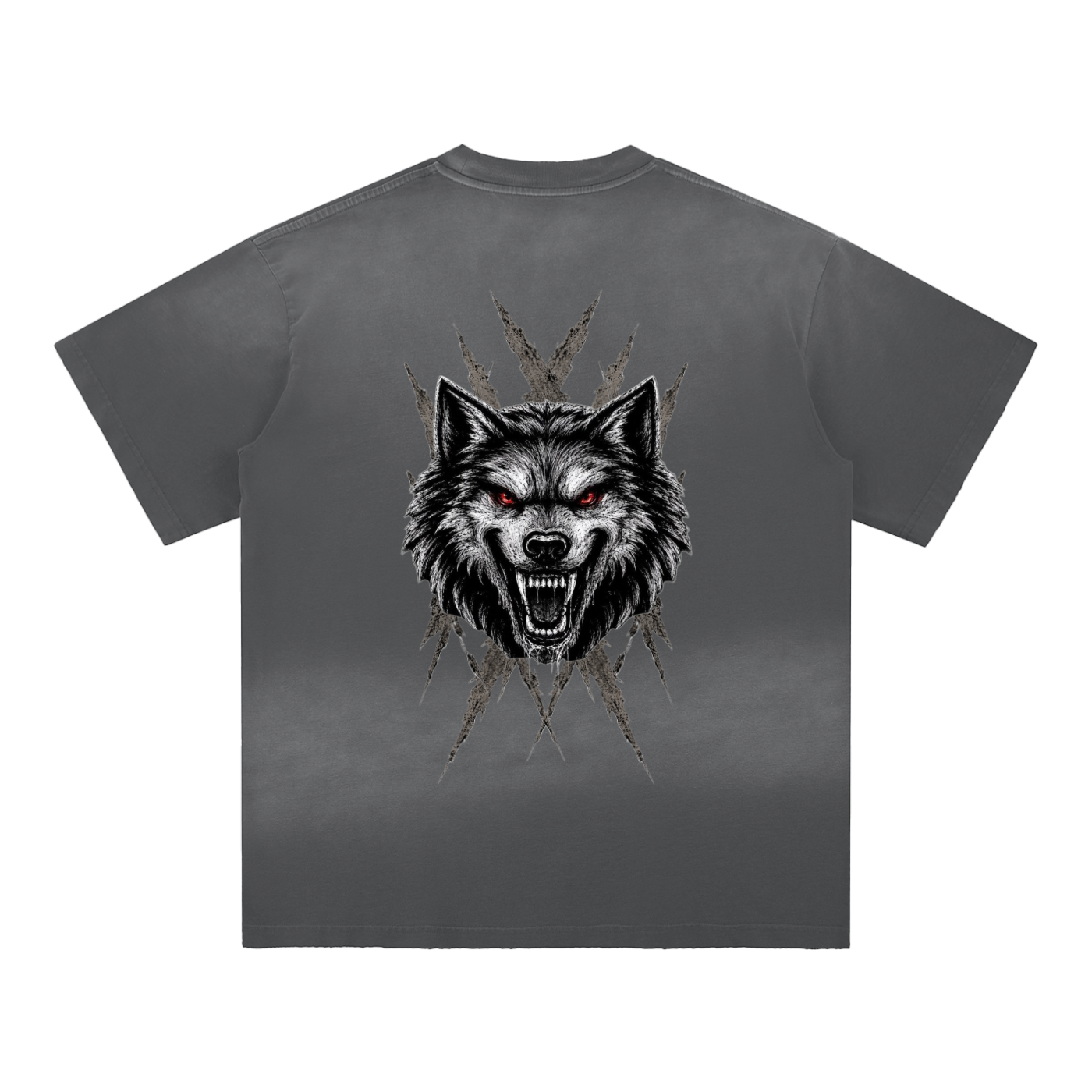 Sun Fade Hand-Frayed Cotton T-Shirt