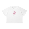Women's Mineral Wash Raglan Crop T-Shirt