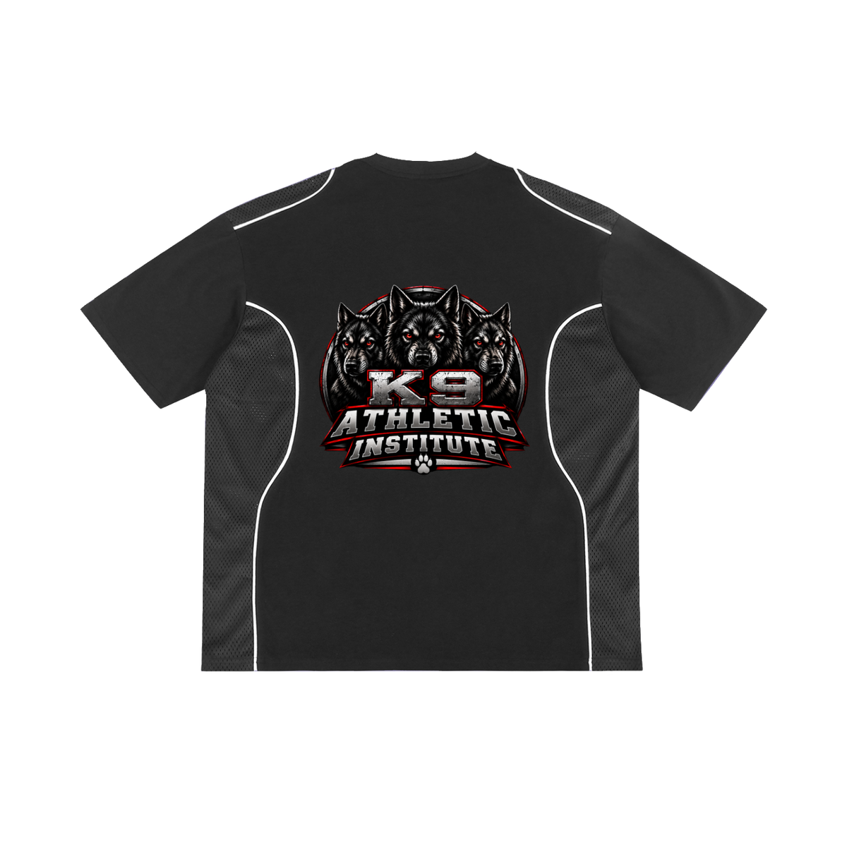 Contrast Piped Panel T-Shirt