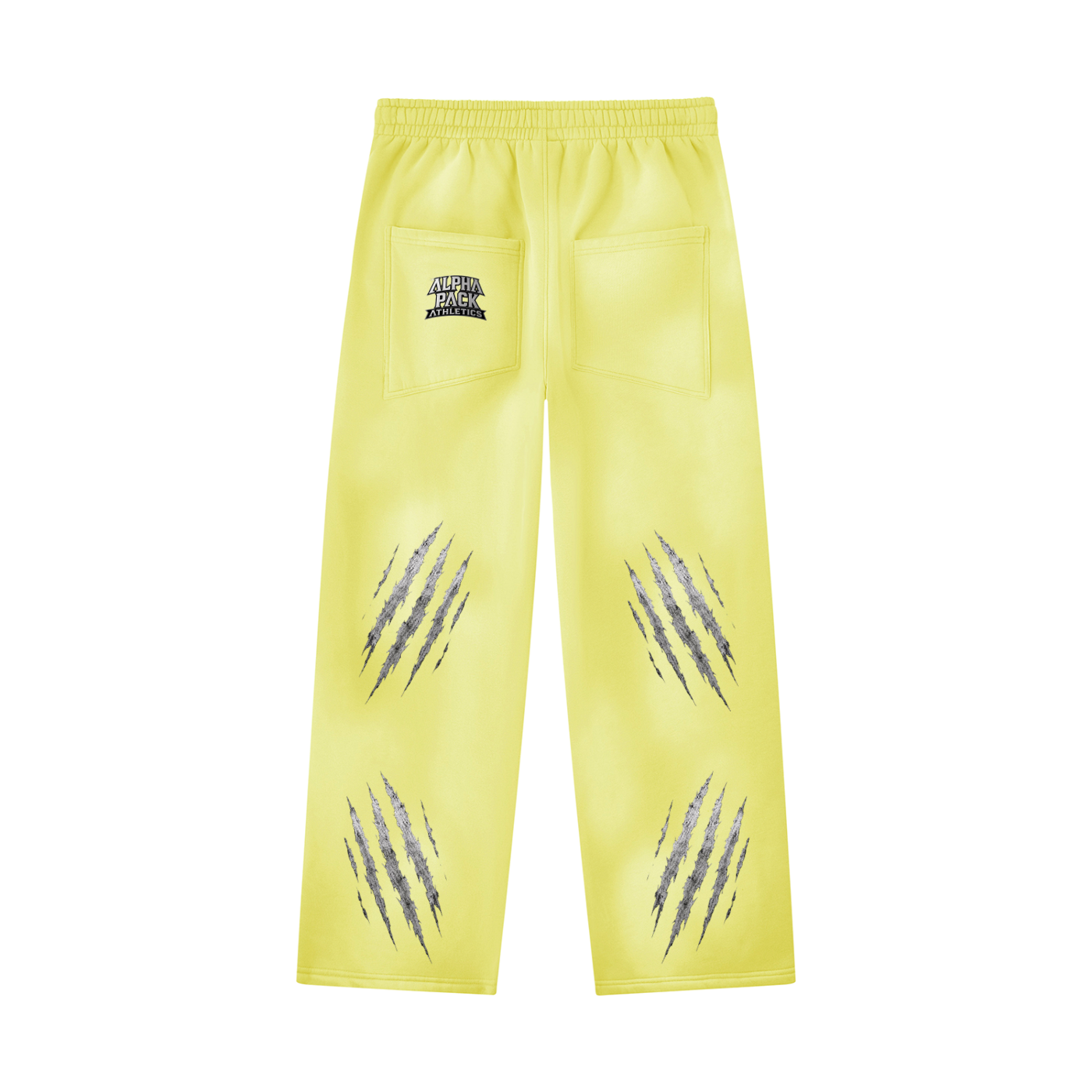 Unisex Sunfade Wide Leg Fleece Sweatpants