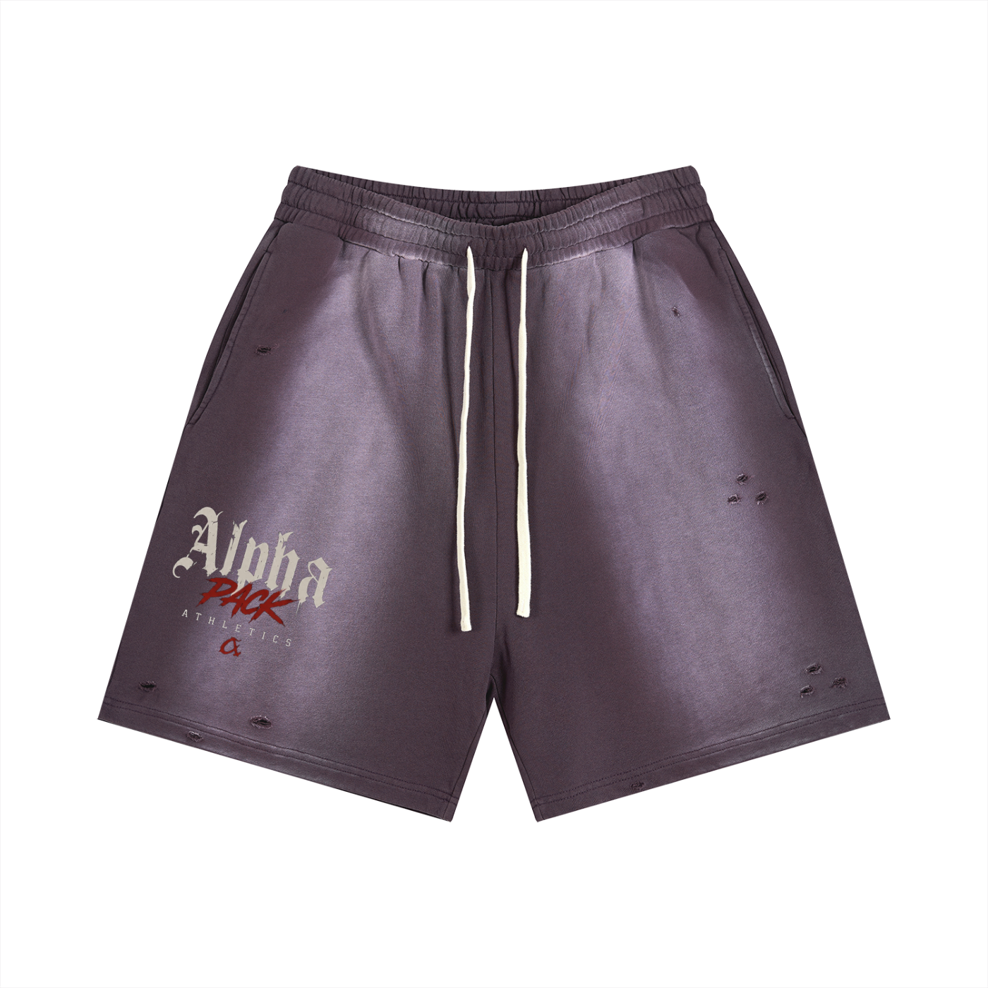 Sun Fade Distressed Shorts