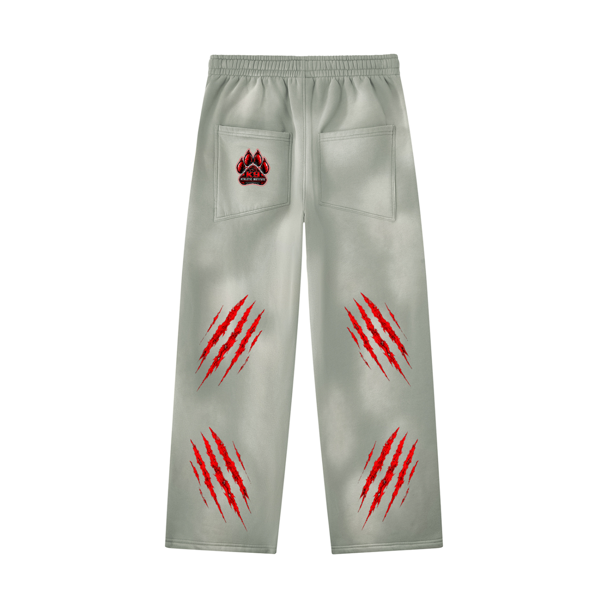 Unisex Sunfade Wide Leg Fleece Sweatpants