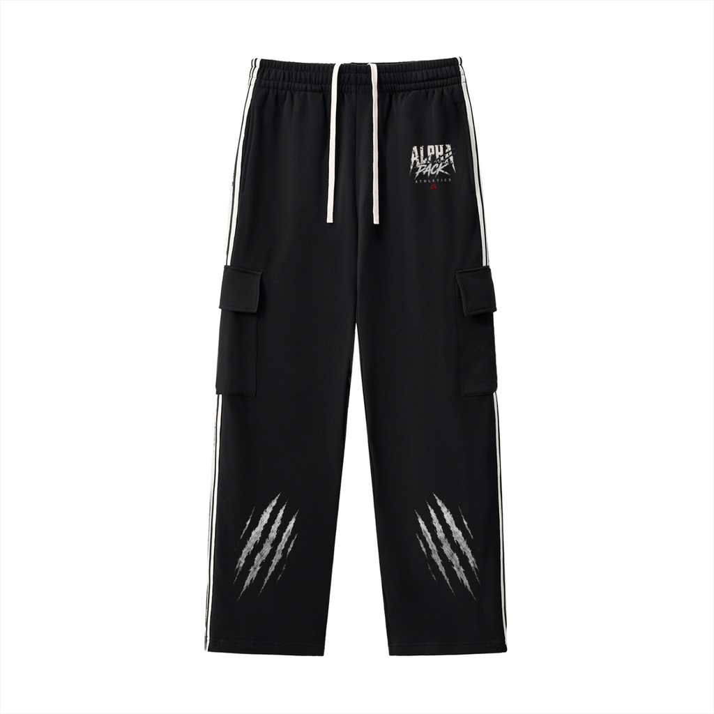 Side Stripe Straight-Leg Pants
