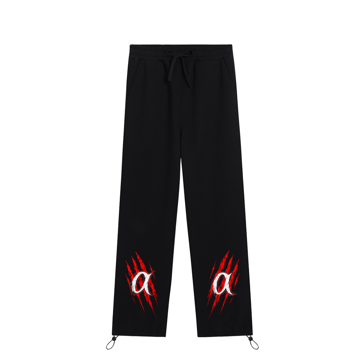 Essential Drawstring Straight-Leg Sweatpants