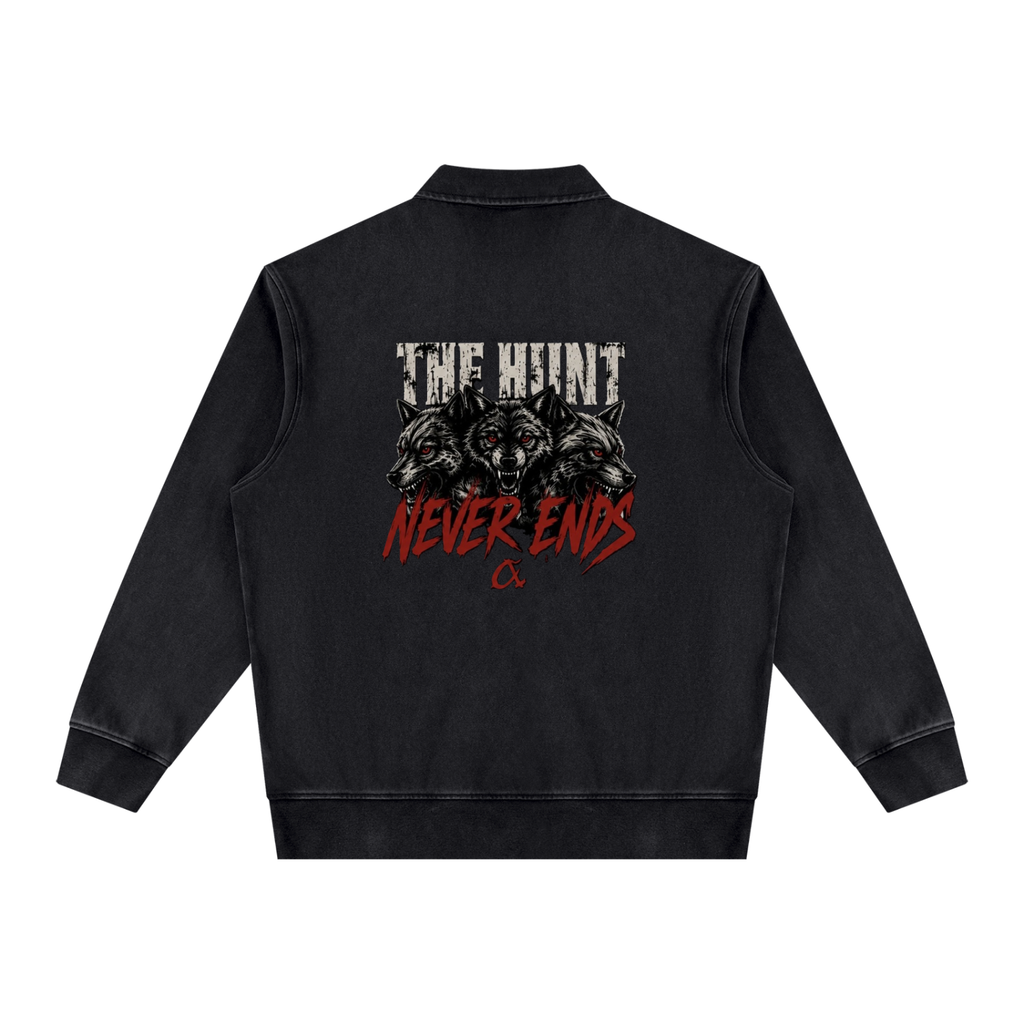 Unisex Vintage Wash Quarter-Zip Sweatshirt
