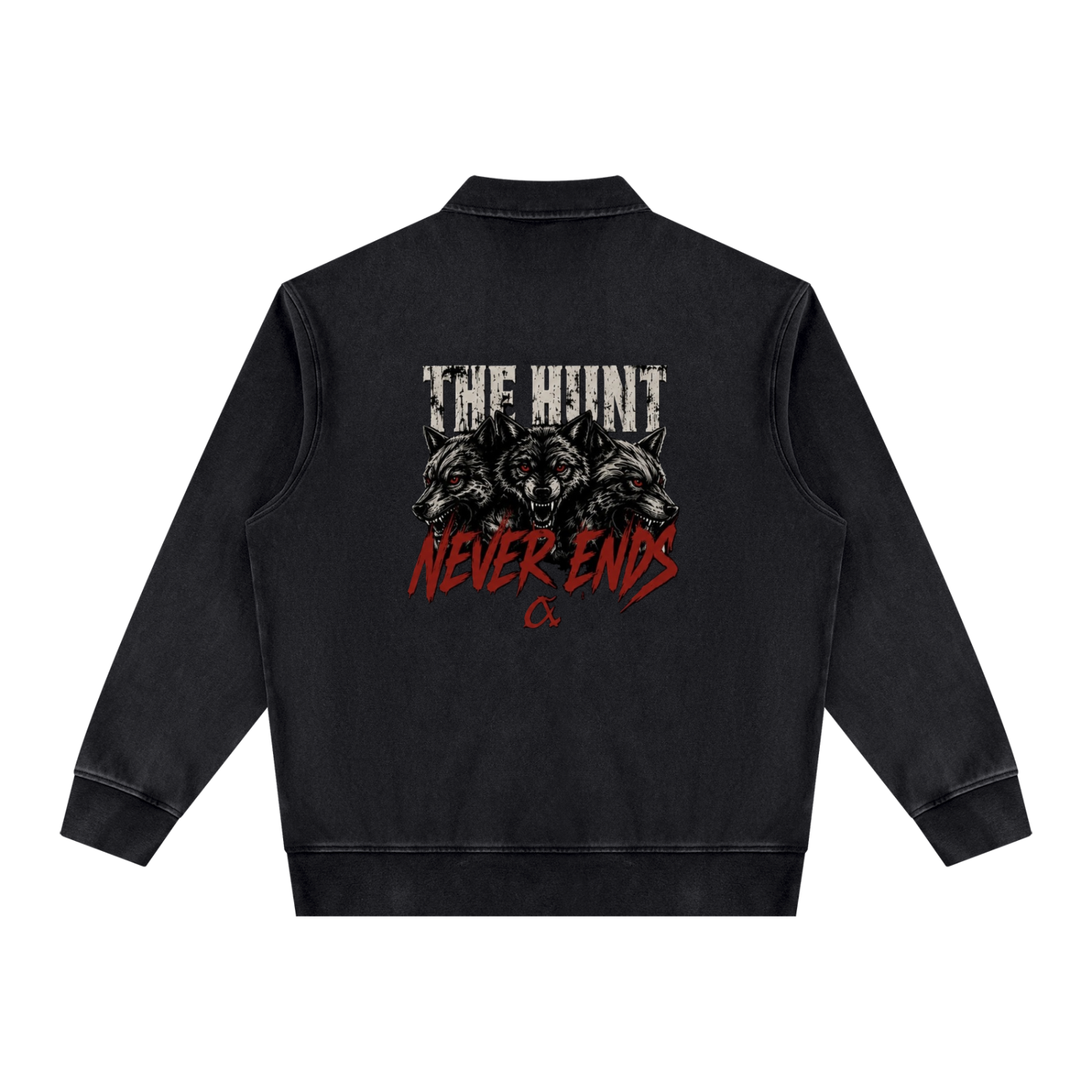 Unisex Vintage Wash Quarter-Zip Sweatshirt
