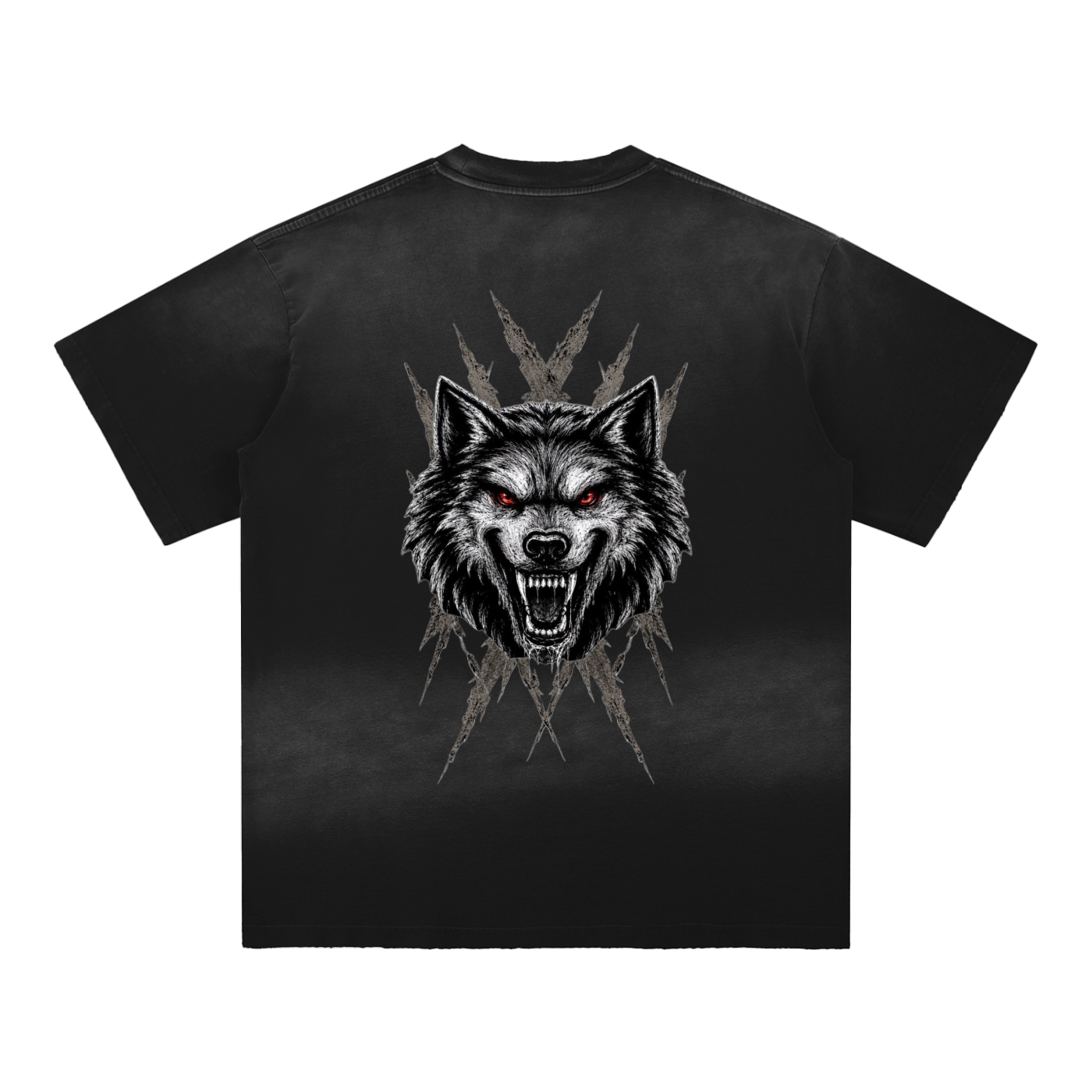 Sun Fade Hand-Frayed Cotton T-Shirt