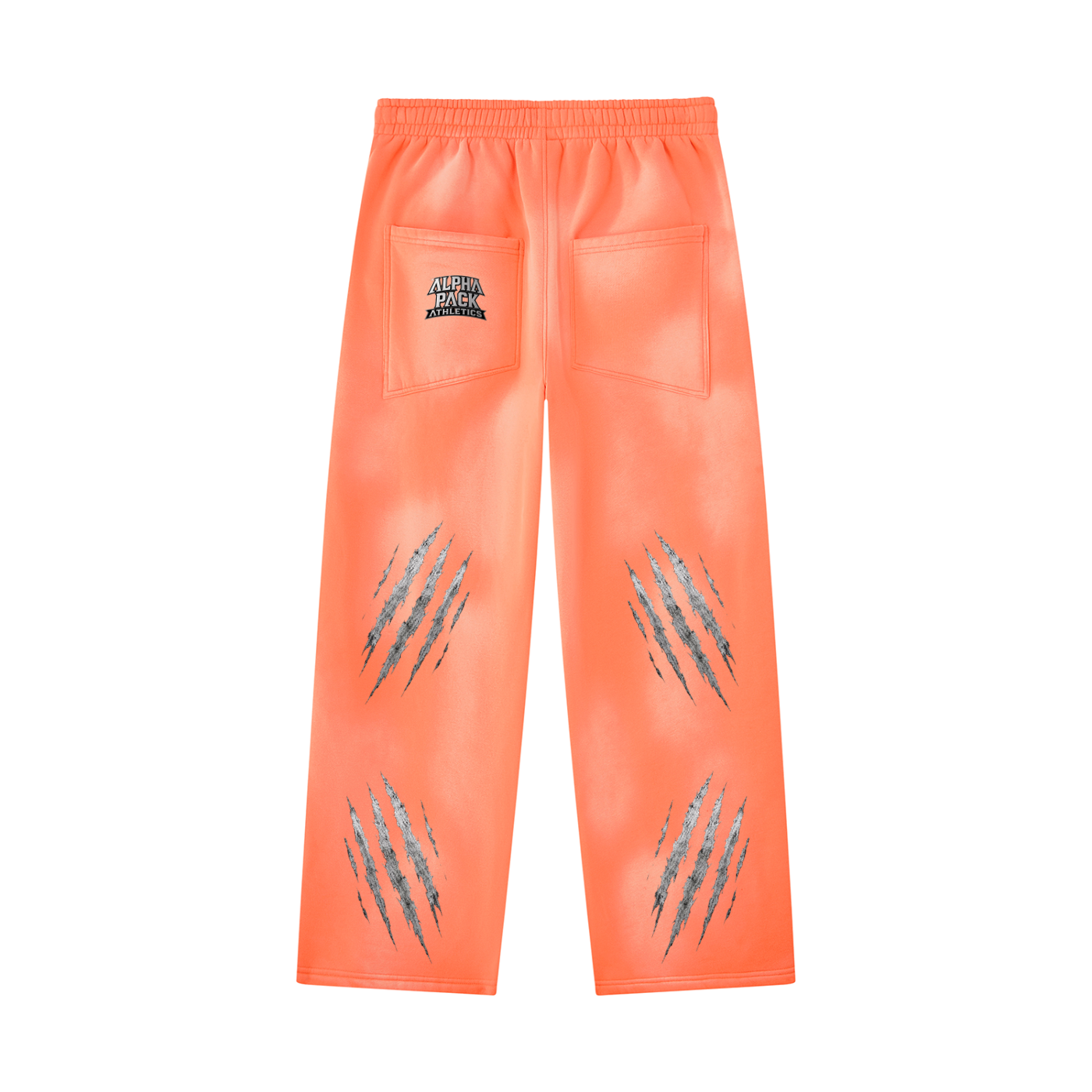 Unisex Sunfade Wide Leg Fleece Sweatpants
