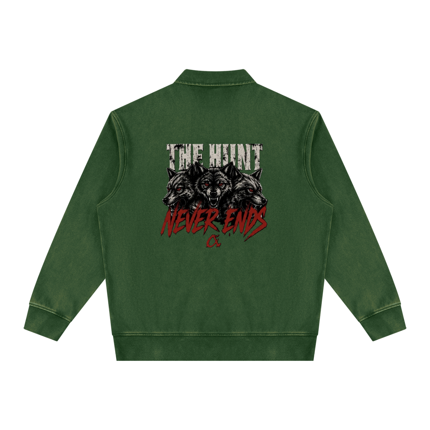 Unisex Vintage Wash Quarter-Zip Sweatshirt