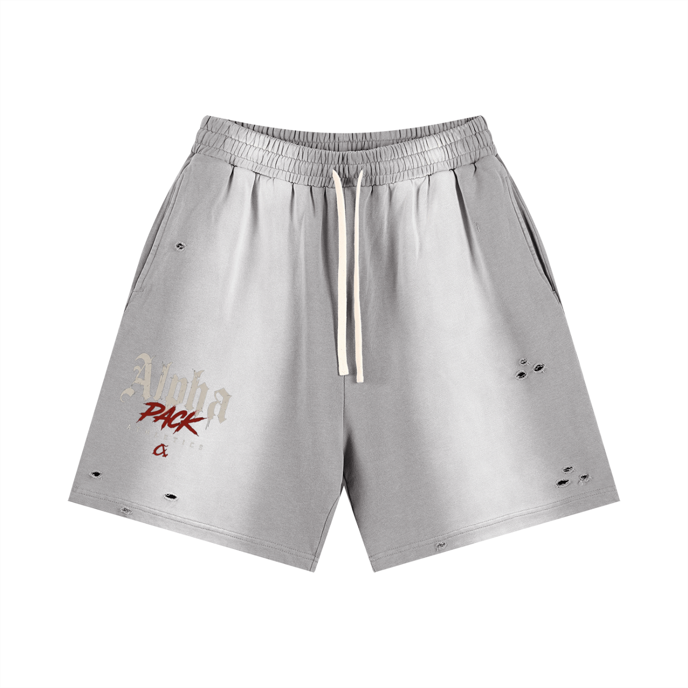 Sun Fade Distressed Shorts
