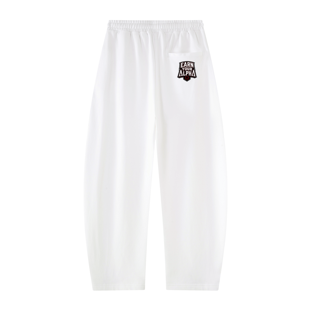 Unisex Heavyweight Barrel Leg Sweatpants