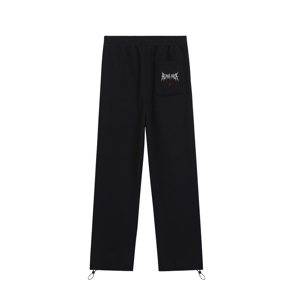 Essential Drawstring Straight-Leg Sweatpants