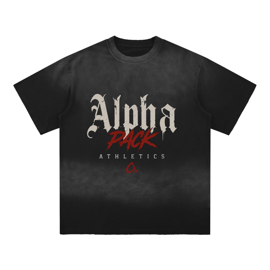 Sun Fade Hand-Frayed Cotton T-Shirt