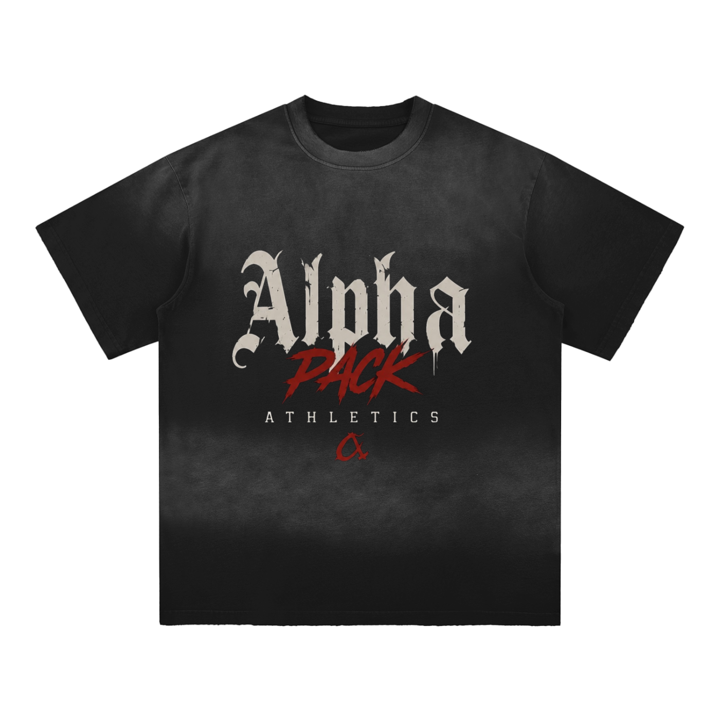 Sun Fade Hand-Frayed Cotton T-Shirt